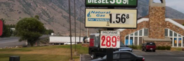 CNG averages under $1.60 per gallon in Utah!